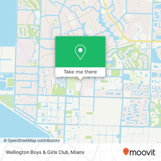 Mapa de Wellington Boys & Girls Club