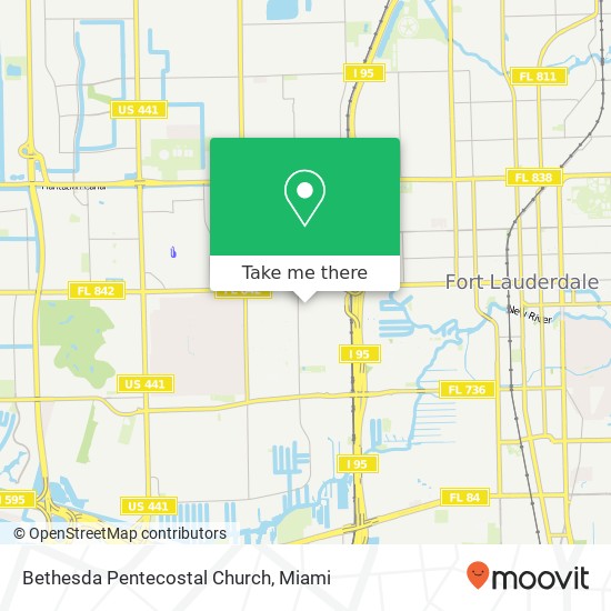 Bethesda Pentecostal Church map