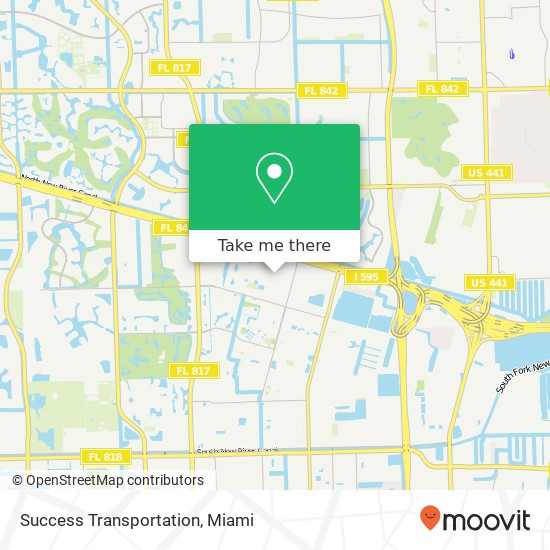 Mapa de Success Transportation