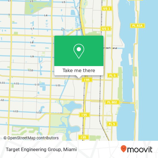 Mapa de Target Engineering Group