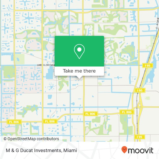 Mapa de M & G Ducat Investments