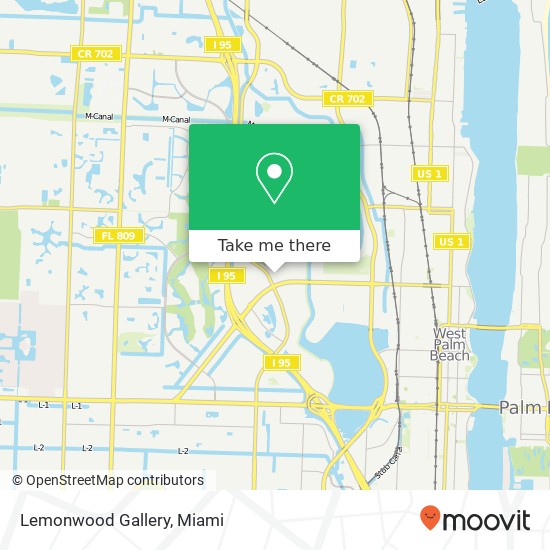 Lemonwood Gallery map