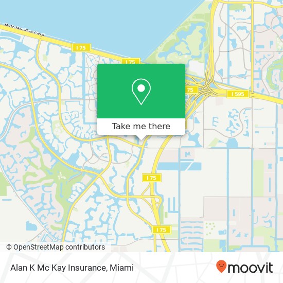 Mapa de Alan K Mc Kay Insurance