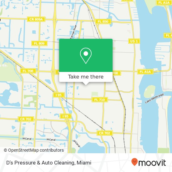 Mapa de D's Pressure & Auto Cleaning