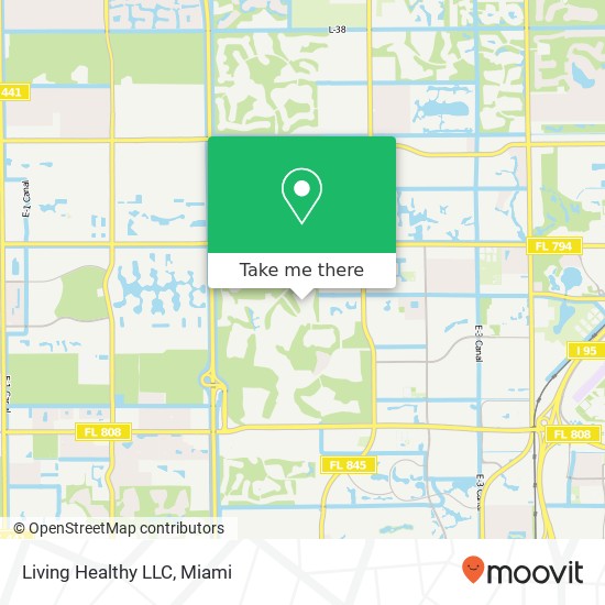 Mapa de Living Healthy LLC