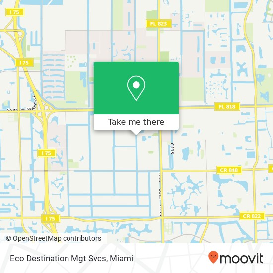 Eco Destination Mgt Svcs map