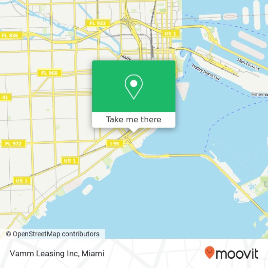 Mapa de Vamm Leasing Inc