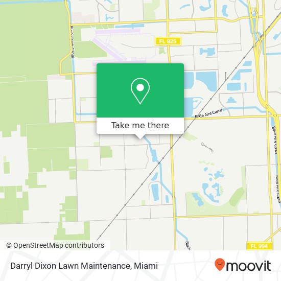 Darryl Dixon Lawn Maintenance map