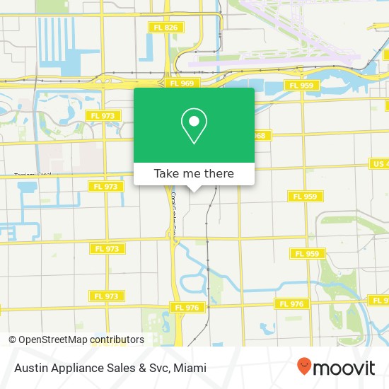 Mapa de Austin Appliance Sales & Svc