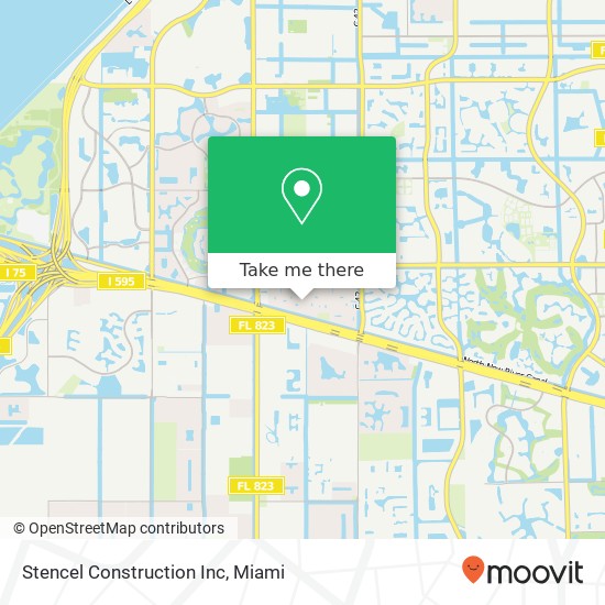 Stencel Construction Inc map