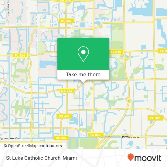 Mapa de St Luke Catholic Church