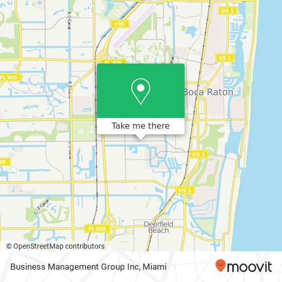 Business Management Group Inc map
