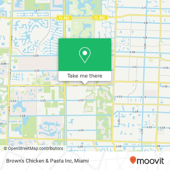 Brown's Chicken & Pasta Inc map