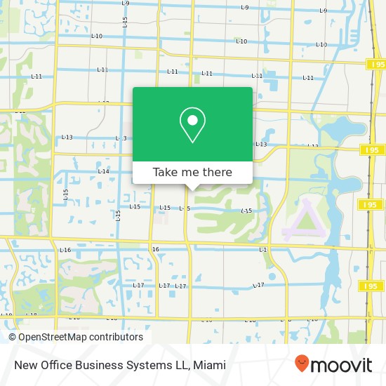 New Office Business Systems LL map