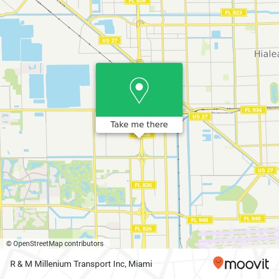 R & M Millenium Transport Inc map
