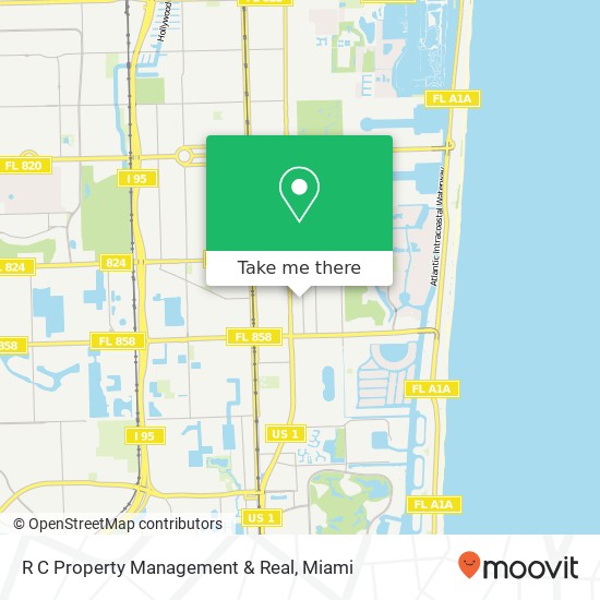 R C Property Management & Real map