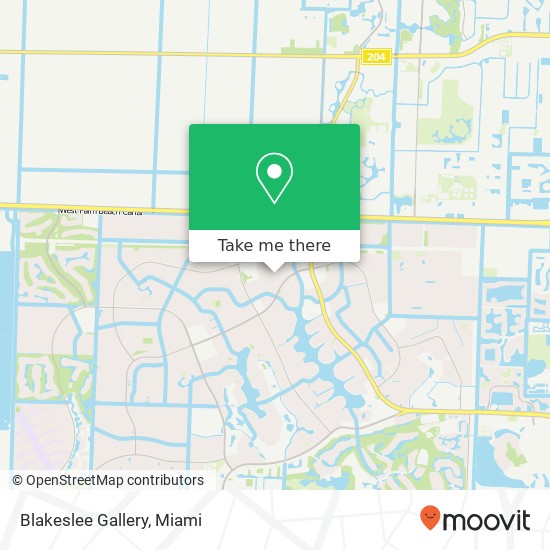 Blakeslee Gallery map