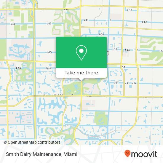 Mapa de Smith Dairy Maintenance