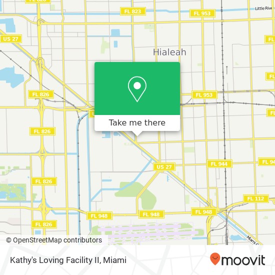 Kathy's Loving Facility II map