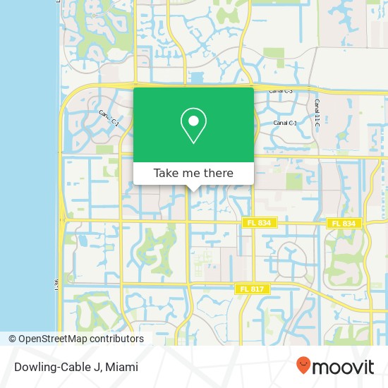 Dowling-Cable J map