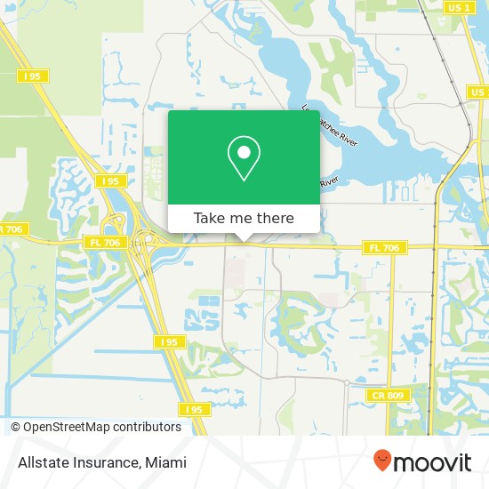 Mapa de Allstate Insurance