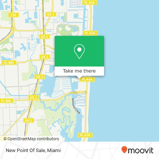 New Point Of Sale map