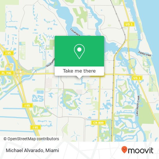 Michael Alvarado map