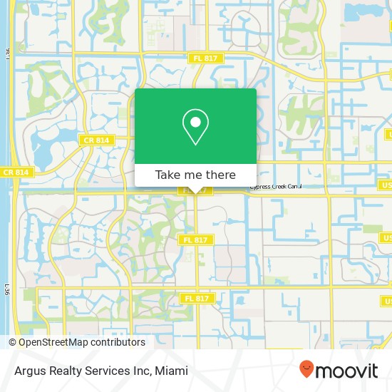 Mapa de Argus Realty Services Inc