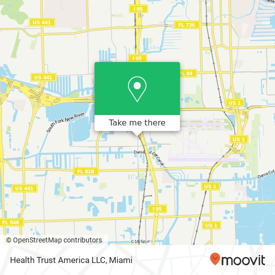 Mapa de Health Trust America LLC