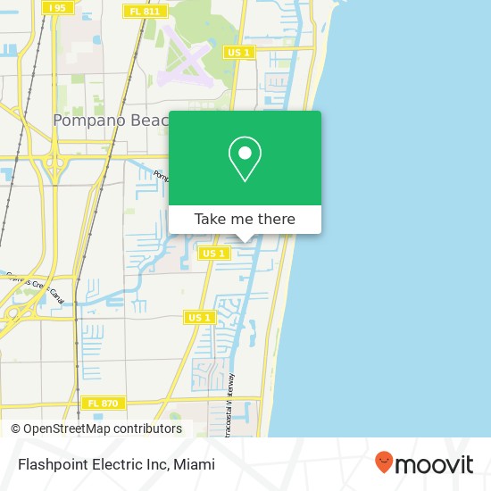 Flashpoint Electric Inc map