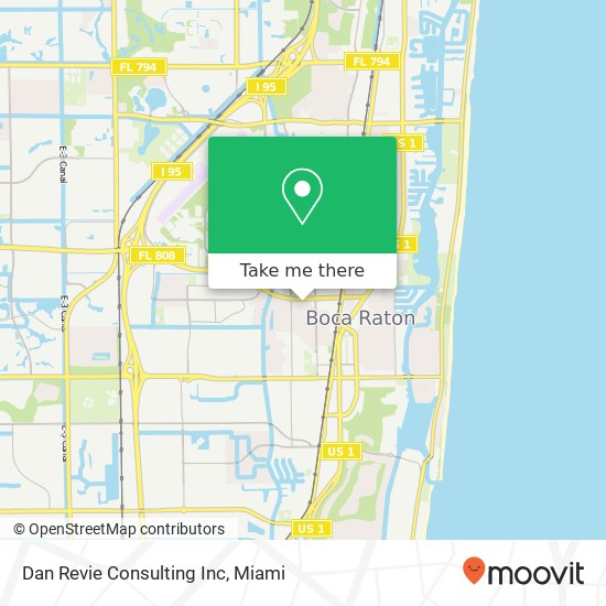 Dan Revie Consulting Inc map