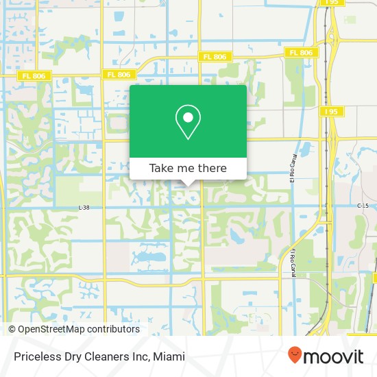Priceless Dry Cleaners Inc map