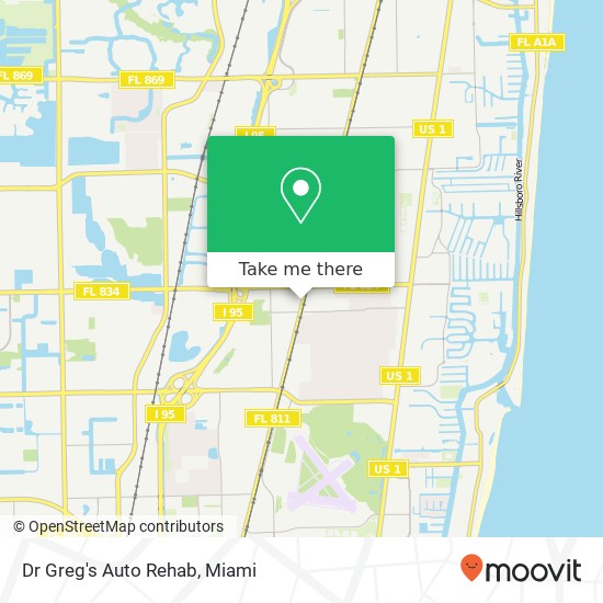 Dr Greg's Auto Rehab map