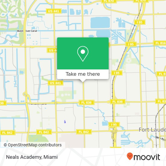 Neals Academy map