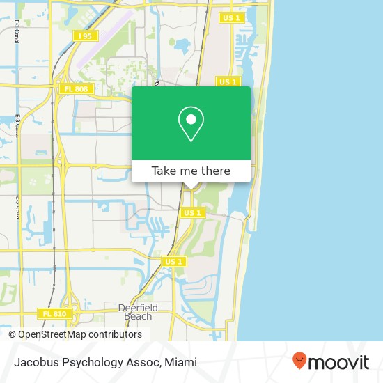 Jacobus Psychology Assoc map