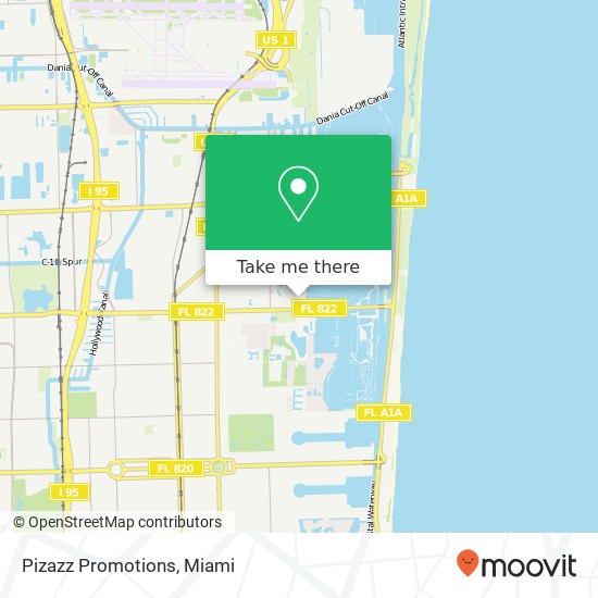 Pizazz Promotions map