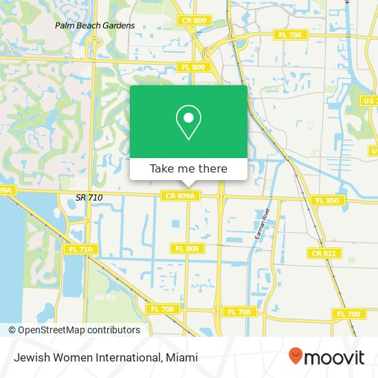 Jewish Women International map