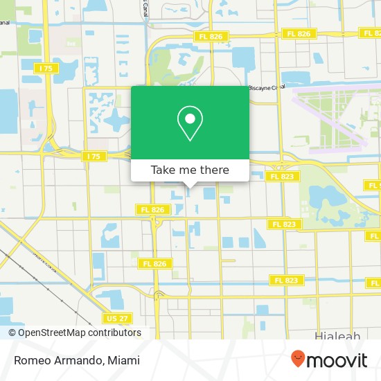 Romeo Armando map