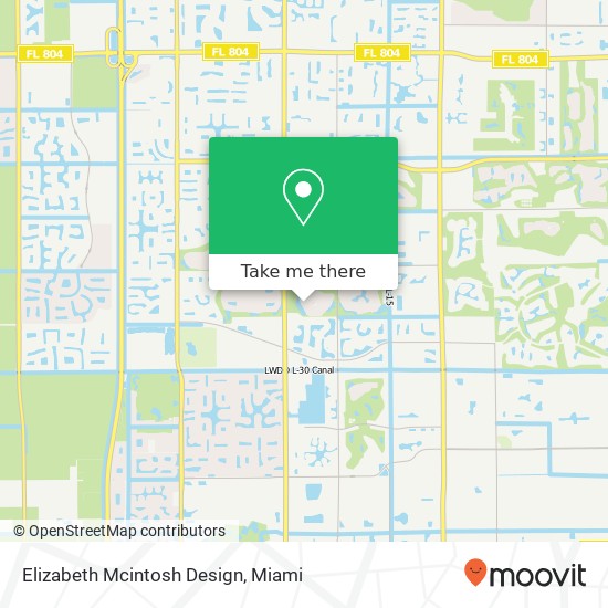 Mapa de Elizabeth Mcintosh Design