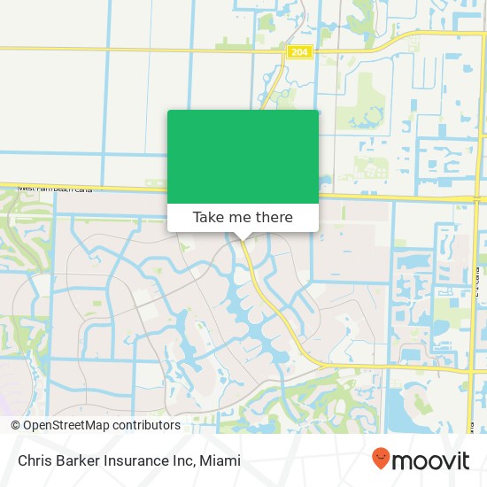 Mapa de Chris Barker Insurance Inc