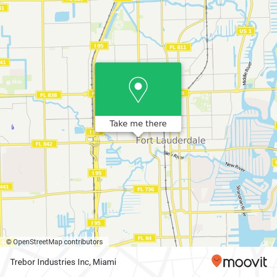 Trebor Industries Inc map