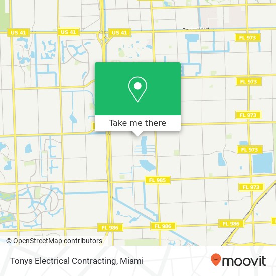 Mapa de Tonys Electrical Contracting