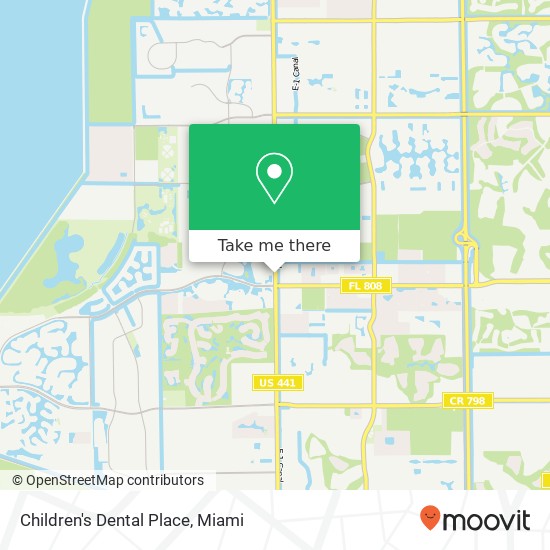 Children's Dental Place map