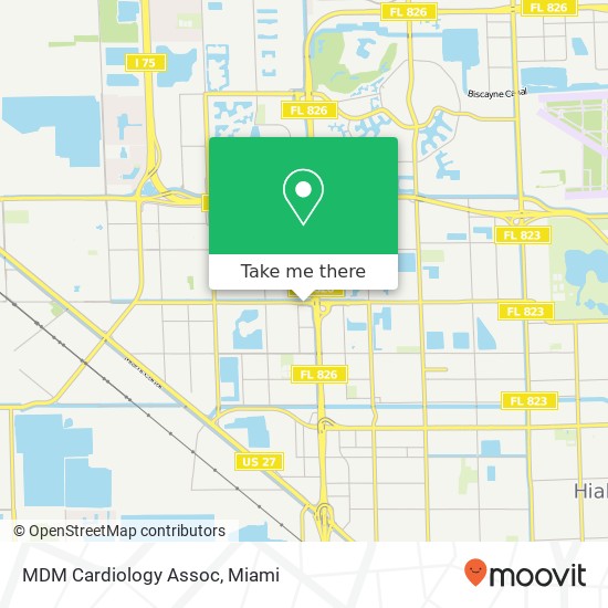 MDM Cardiology Assoc map