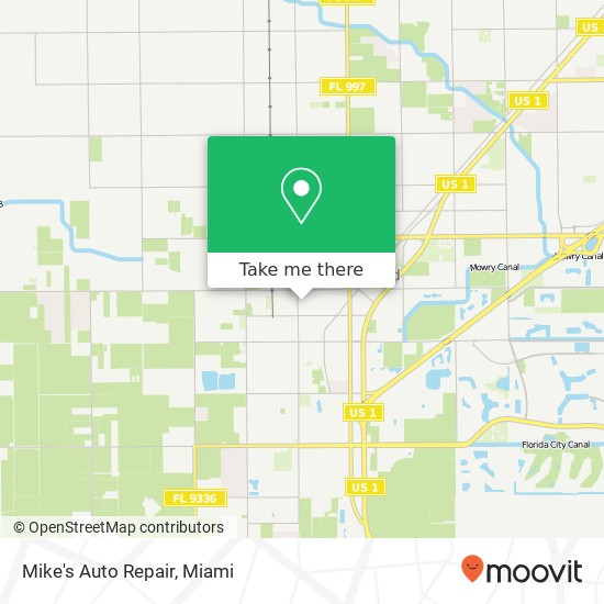 Mapa de Mike's Auto Repair