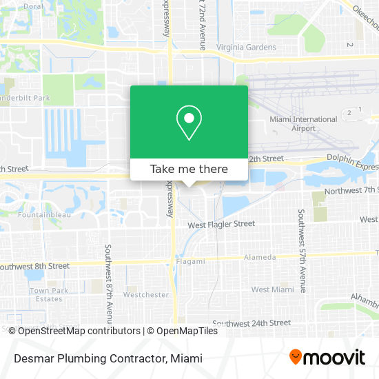 Desmar Plumbing Contractor map
