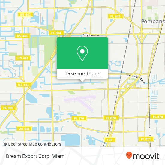 Mapa de Dream Export Corp