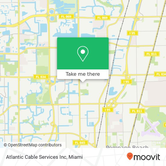 Mapa de Atlantic Cable Services Inc