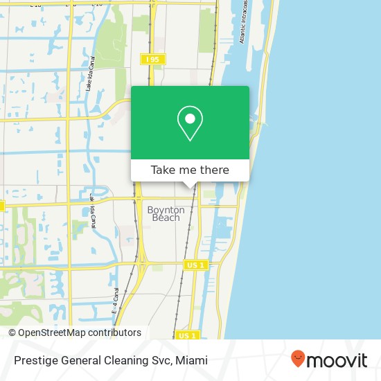 Prestige General Cleaning Svc map