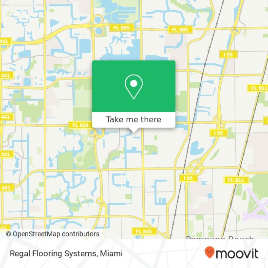 Regal Flooring Systems map